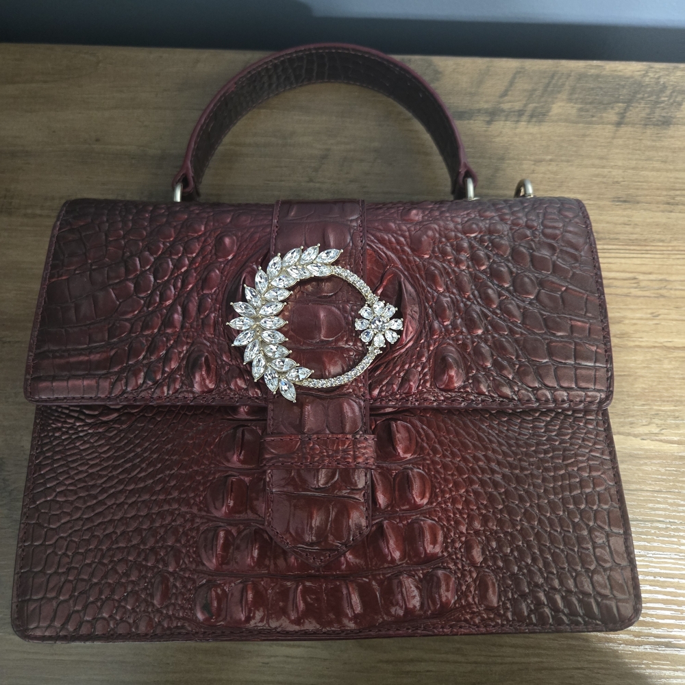 Brahmin Luxe Mini Francine Satchel and Wallet - Picture 2 of 16